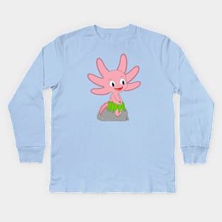 Axolotl Villager (2021) Kids Long Sleeve T-Shirt